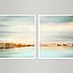 Modern Paintings for interior Urban landscape with water Diptych. Pictures. Rivulet Photography (rivulet). Online shopping on My Livemaster.  Фото №2