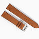 Genuine whiskey-colored leather strap, Watch Straps, Moscow,  Фото №1