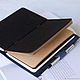 Order Leather traveler's notebook with pocket and pen holder. Ptaho. Livemaster. . Notebooks Фото №3