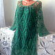 Fishnet tunic dress handmade crochet 'Pineapple'. Dresses. hand knitting from Galina Akhmedova. My Livemaster. Фото №5