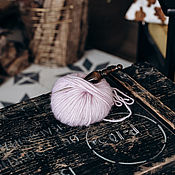 Материалы для творчества handmade. Livemaster - original item 2,3 mm iron crochet hook with wooden handle (cedar) K222. Handmade.