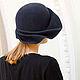 Order Favorite hat 'asphalt'. EDIS | дизайнерские шляпы Наталии Эдис. Livemaster. . Hats1 Фото №3
