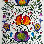 Картины и панно handmade. Livemaster - original item Panels: Waltz of the flowers. Handmade.