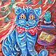 Painting for children ' Cat Barsik ». Pictures. Picture&miniature lacquer painting. My Livemaster. Фото №4