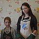 Kitchen apron 'Golubushka' with embroidery. Aprons. A-la-russe (a-la-russe). My Livemaster. Фото №4