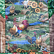 Лоскутное одеяло "За околицей". Одеяла. Котерева Людмила (Ludmila Quilt). Ярмарка Мастеров.  Фото №6