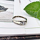 Винтаж: Серебряное кольцо с горным хрусталем. Кольца винтажные. YuliyaKireevа. Ярмарка Мастеров.  Фото №5