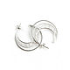 Order Hoop earrings: Silver Filigree Ring Earrings, Earrings gift. Irina Moro. Livemaster. . Congo earrings Фото №3