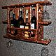 Shelf for wine with backlight, Kitchen, St. Petersburg,  Фото №1