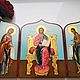 DEESIS. The Lord,The Virgin,John Predtecha.Diptych. Icons. svetmiru. My Livemaster. Фото №6
