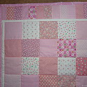 Для дома и интерьера handmade. Livemaster - original item Baby patchwork quilt bed sheet pillowcase. Handmade.