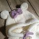 Вязаный комбинезон "Минни". Комбинезоны детские. Olchik_knit. Ярмарка Мастеров.  Фото №4