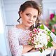 Серьги длинные. Серьги айвори белые Царевна-Лебедь. Свадебные серьги. Серьги. Юлия М. (кружевные украшения) (frivoyulite). Ярмарка Мастеров.  Фото №4