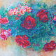 Заказать Картина с розами импресссионизм Des Roses a la impressionisme. MaximusAriasArt. Ярмарка Мастеров. . Картины Фото №3