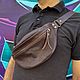 Заказать Сумка Waist S-size (Easy). Mr.KOZHER (Вячеслав). Ярмарка Мастеров. . Поясная сумка Фото №3