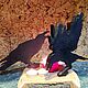 Odin's crows Hugin and Munin, Figurines, Volgograd,  Фото №1