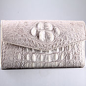 Сумки и аксессуары handmade. Livemaster - original item Women`s Crocodile leather Clutch Purse IMA0006W1. Handmade.