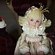 Кукла «Завтрак принцессы». Интерьерная кукла. Тимофеева Ольга. Ярмарка Мастеров.  Фото №6