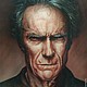 Portrait with pictures of Clint Eastwood, Pictures, Nizhny Novgorod,  Фото №1