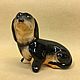 Dachshund smooth-haired porcelain figurine, Figurines, Moscow,  Фото №1