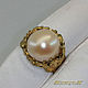 Ring 'Big pearl - white' silver925, pearl, gilding. VIDEO. Rings. MaksimJewelryStudio. Online shopping on My Livemaster.  Фото №2