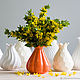 Order Vase 'Bud Orange Flower M'. Hill & Mill. Livemaster. . Vases Фото №3