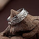 Mountain range ring in sterling silver, Rings, Tver,  Фото №1