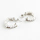Order Pearl Ring Earrings 'Riddle' pearl wedding earrings. Irina Moro. Livemaster. . Earrings Фото №3
