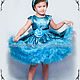 Baby dress 'Blue splatter' Art.152. Childrens Dress. ModSister. Online shopping on My Livemaster.  Фото №2