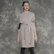 Shirtdress with military-inspired, linen cotton