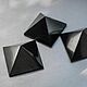 Order Set of polished pyramids made of shungite 3 cm. Shungite Club (yourspace). Livemaster. . Stones Фото №3