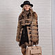 The coat of the raccoon 'Urban fashionista' . Fur Coats. Muar Furs. My Livemaster. Фото №6