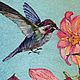 "Жизнь птиц", вышитая картина,  художественная гладь. Pictures. Irina  Art embroidery. Ярмарка Мастеров.  Фото №4