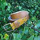 Кожаный ремень Табачного цвета. Ремни. Wood Leather (Егор). Интернет-магазин Ярмарка Мастеров.  Фото №2