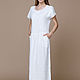 linen dress. Linen tunic. Beach tunic. 100% linen. Softened, Dresses, Minsk,  Фото №1