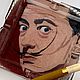 Пепельница ручной работы с Сальвадором Дали. Пепельницы. Анастасия Соловей. Ярмарка Мастеров.  Фото №5