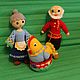 Order Puppet theatre: Knitted toys, fairy tale characters, little red hen. elenka12. Livemaster. . Puppet show Фото №3