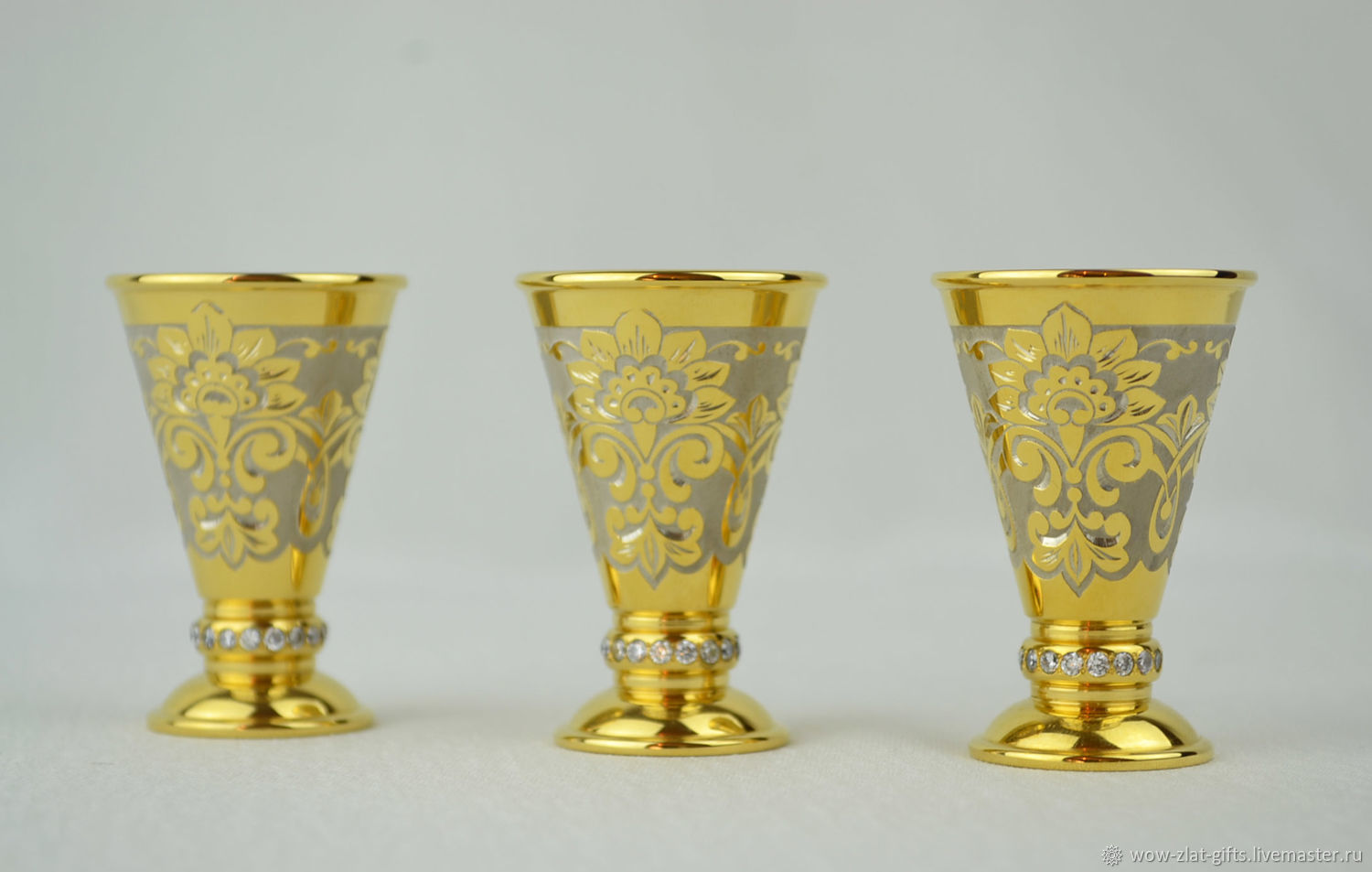 SET OF WINE GLASSES/STACKS CHRYSOSTOM, Shot Glasses, Chrysostom,  Фото №1