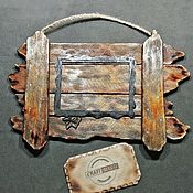 Сувениры и подарки handmade. Livemaster - original item Rustic style Photo Frame.. Handmade.