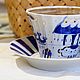Заказать Весенняя чайная пара ручной росписи. Айшат Гасанова, роспись фарфора. Ярмарка Мастеров. . Чайные пары Фото №3
