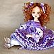 Order Violetta. Author's textile doll collectible. AlbinaDolls. Livemaster. . Dolls Фото №3