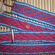 The Fire and Water belt is blue-red with a blue border, Straps, Chrysostom,  Фото №1
