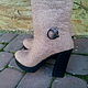 Валенки-сапоги "Пепел роз". Сапоги. Eco Shoes by Julia Pizar. Ярмарка Мастеров.  Фото №5