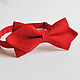 Tie red color for weddings in red color. Worldwide shipping
