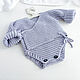 Newborn bodysuit, cotton. 0-3 months. Purple. Gift for newborn. babyshop. My Livemaster. Фото №4