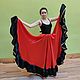 Training Gypsy skirt ' Red and black', Suits, Moscow,  Фото №1