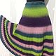 Knitted Kauni skirt ' Africa», Skirts, Noginsk,  Фото №1