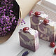 'Winter cherry' natural handmade soap. Soap. Solar Soap. Ярмарка Мастеров.  Фото №4
