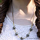 Pyrite beads, Necklace, Moscow,  Фото №1