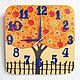 Fairy Tree Wall Clock (Summer-Autumn), Watch, Akhtyrsky,  Фото №1